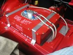 Fuel Safe brand 20 gallon fuel cell. All Aeroquip lines and fittings.