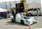 917 replica. Extremely well built chassis, an identical replica of the original. Only problem was the 6cyl engine.