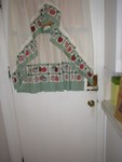 Door leading from kitchen to pantry.