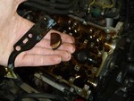 The major oil leak that was dripping on the turbo is caused by these.