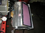 Filter installed, only need final fitment and sealing of the front panel, then the top panel can be made and installed.