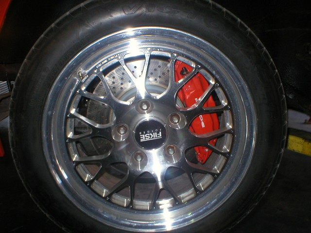 Yeah, those brakes are filling a 17