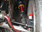 Front fully adjustable coil-over suspension. Koni double adjustable shocks.