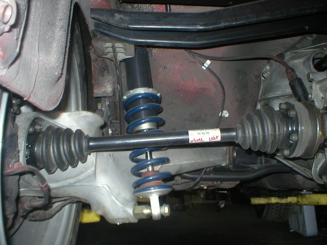 Rear fully adjustable coil-overs.