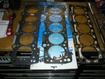 Left to right - Metal AAN/3B gasket, MC gasket, and stock AAN/3B gasket (from a '91 200 20vt to be exact)