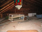 This is the loft above the main workshop.