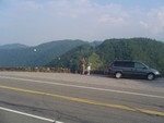 A view from the Deals Gap Overlook.