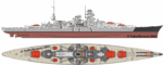 paint scharnhorst 1940 i baltic