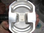 JE Piston, marked 96P which is thier forging number.