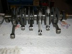 Another shot of the rods and crank.