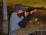 Plinking away wit Henry.