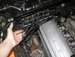 034's idea of proper plug wire length. All 5 wires are equal length... the #5 coil and plugs are 4