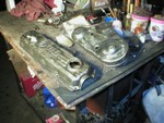 valve and timing cover shiney 2